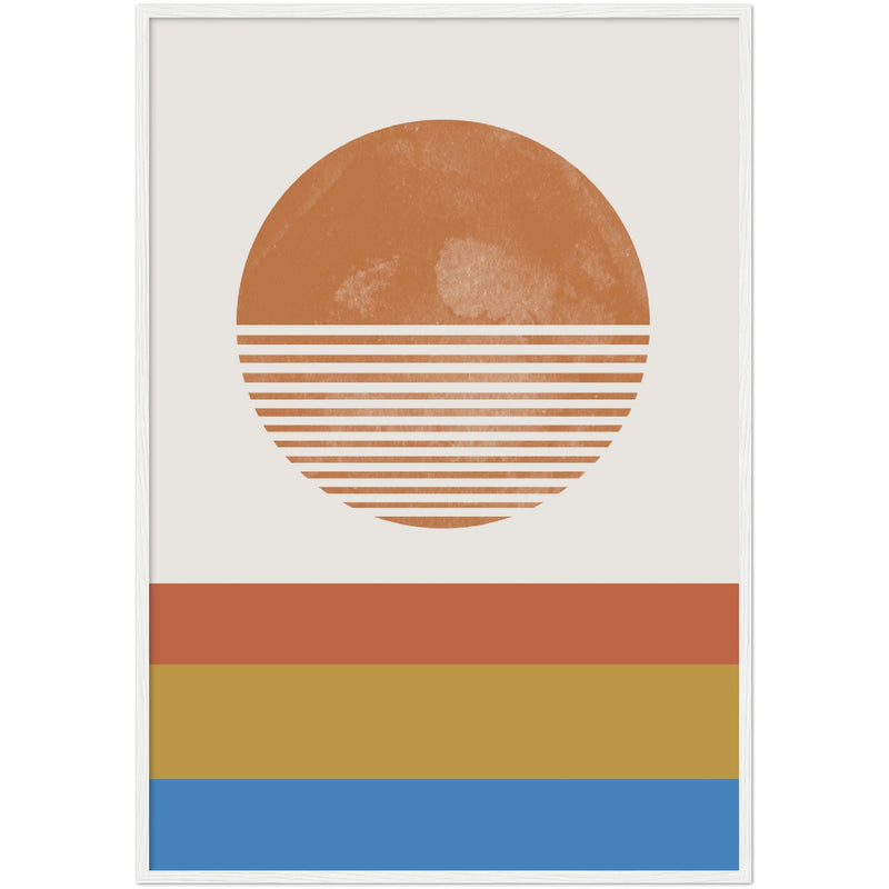 Poster: Retro Landscape