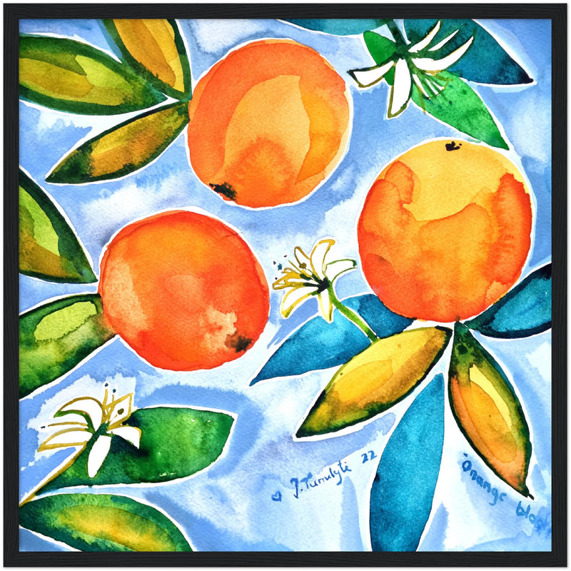 Poster: Oranges Blooming