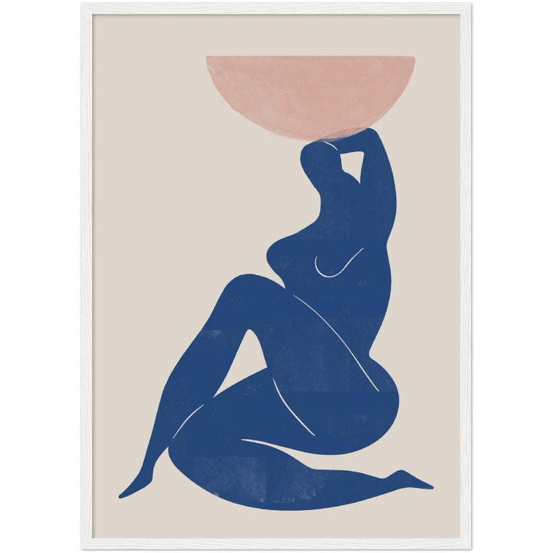 Poster: Vase and Woman