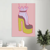 Poster: Yellow Heel 02