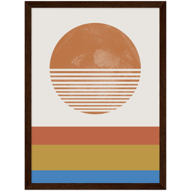 Poster: Retro Landscape