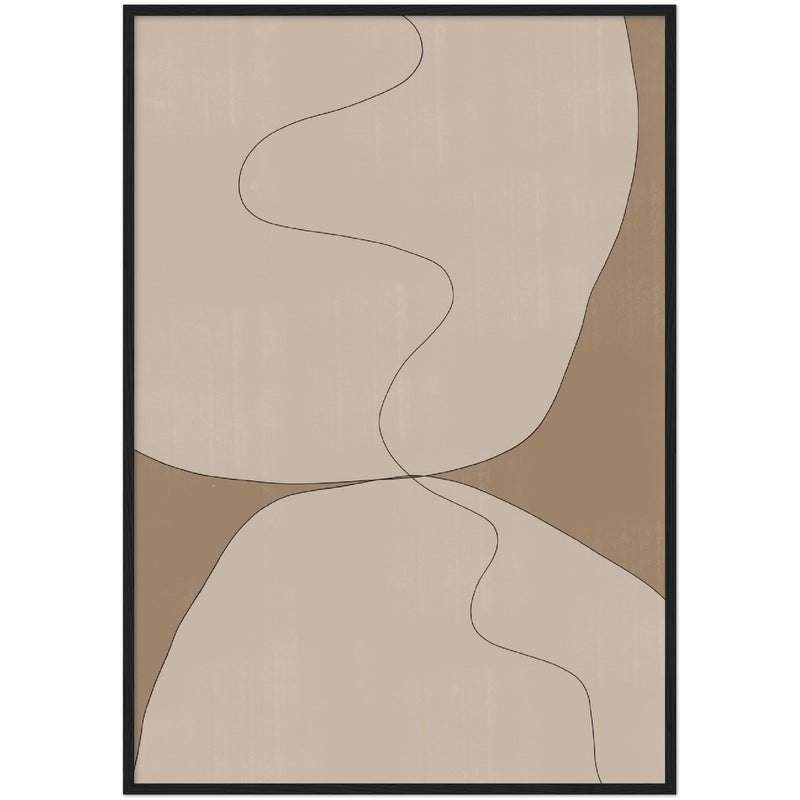 Poster: Beige Stones