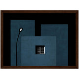 Poster: Composition with window and street lamp