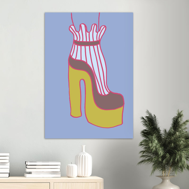 Poster: Yellow Heel 01