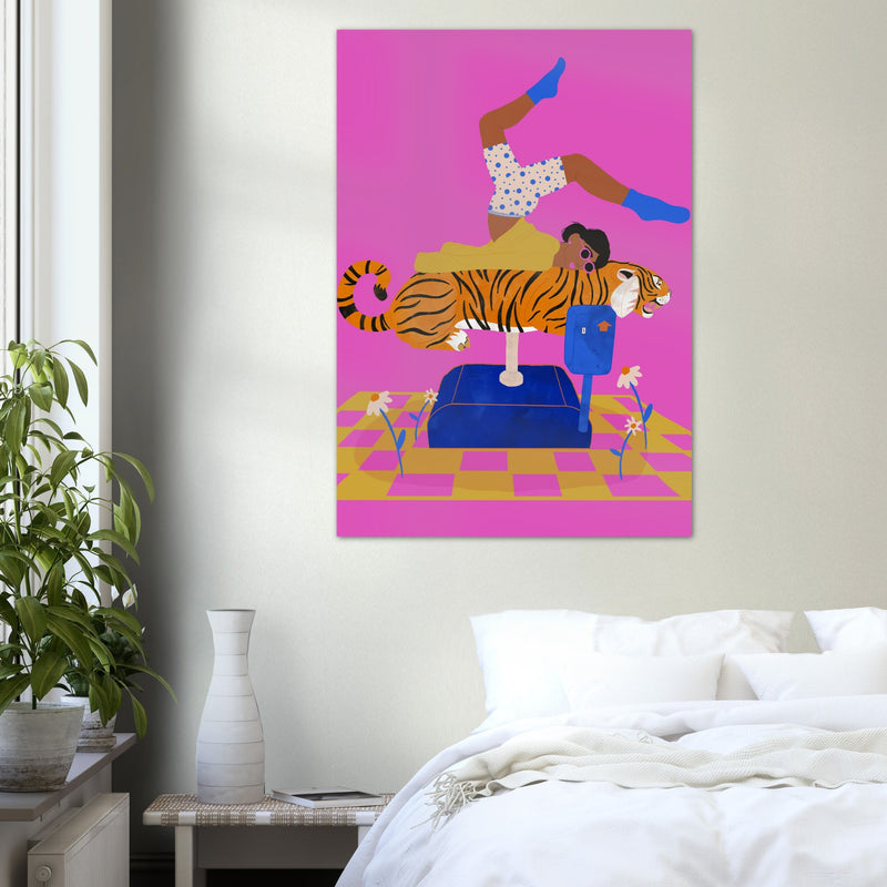 Poster: Put a tiger in your heart