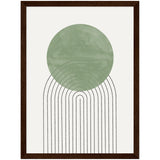 Poster: Green Moon No1.