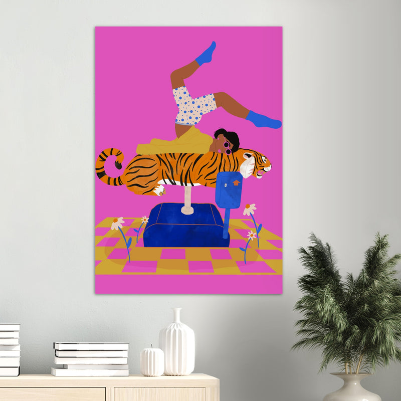 Poster: Put a tiger in your heart