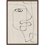 Poster: Abstract Face No1.