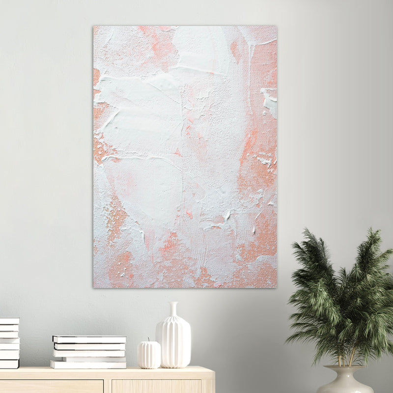 Poster: White on Orange