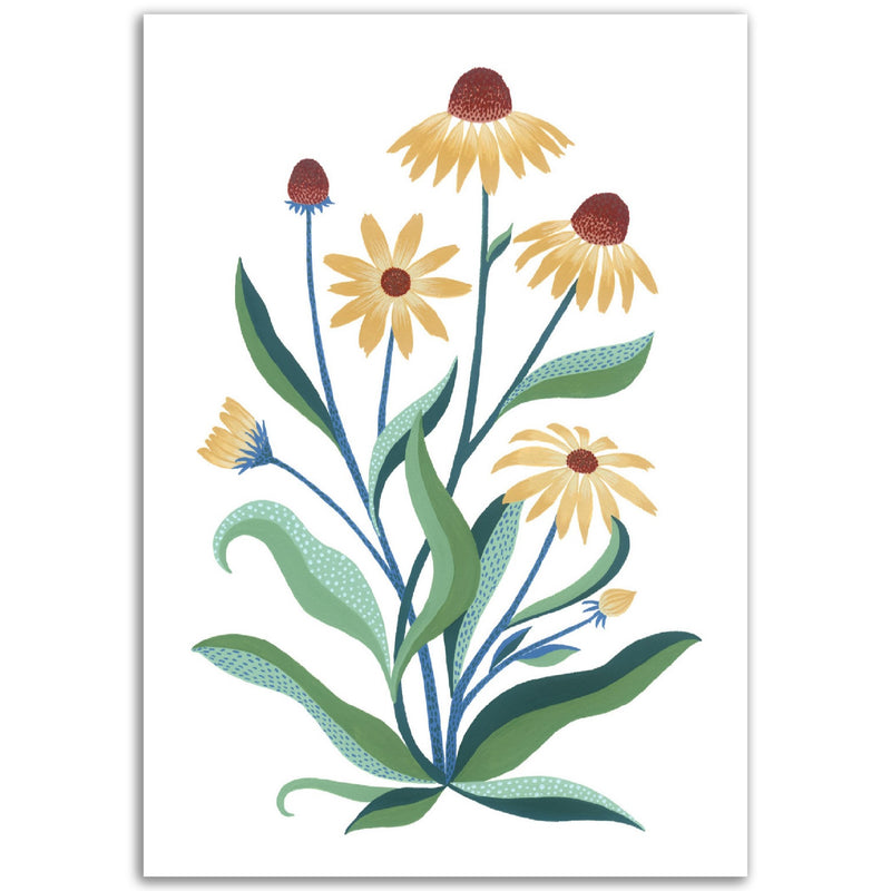 Poster: Yellow Coneflower