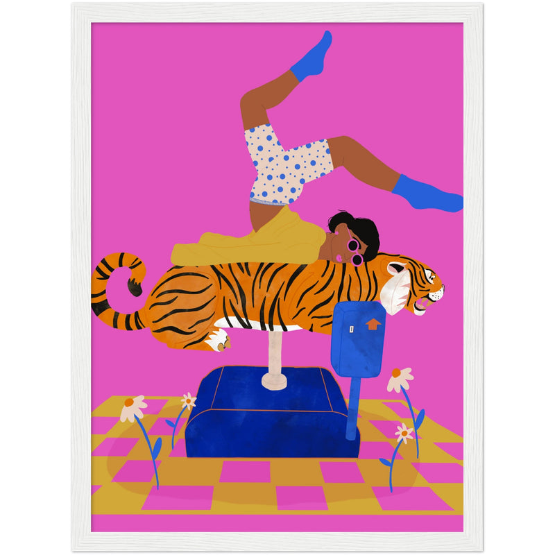 Poster: Put a tiger in your heart