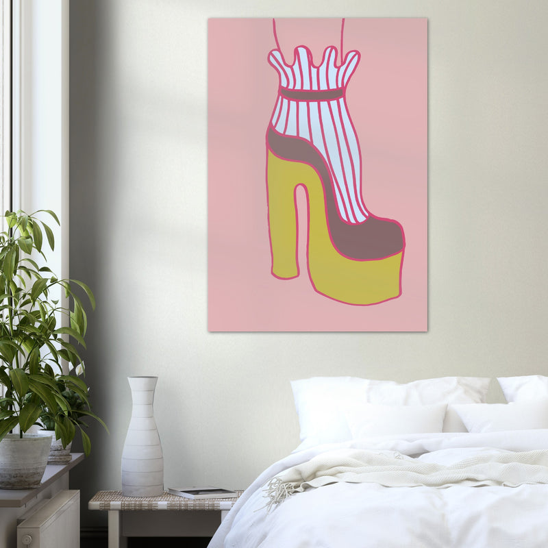 Poster: Yellow Heel 02