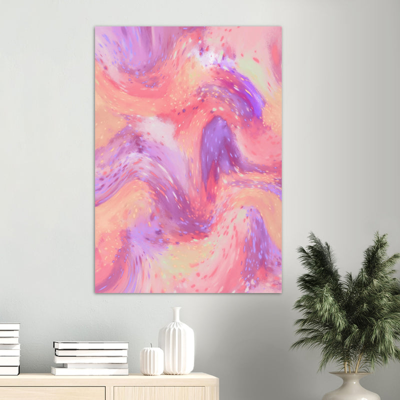 Poster: Pastel Space Pattern