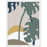 Poster: Monstera Cut Out 02