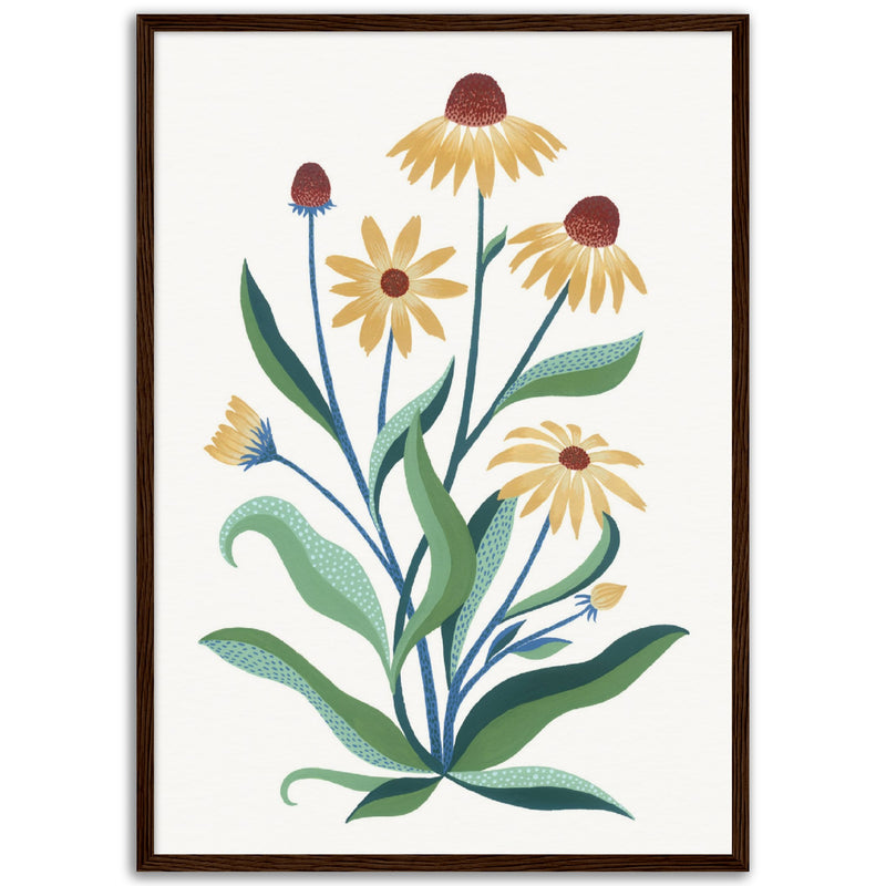 Poster: Yellow Coneflower