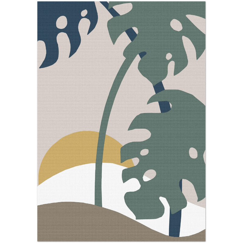 Poster: Monstera Cut Out 02