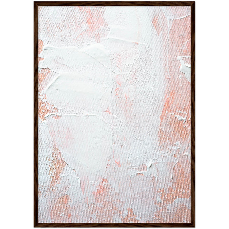 Poster: White on Orange