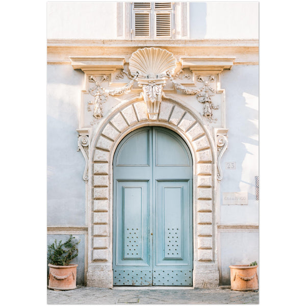 Poster: Blue tones of Rome - Italy travel photography