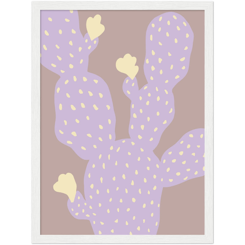 Poster: Lilac Cactus