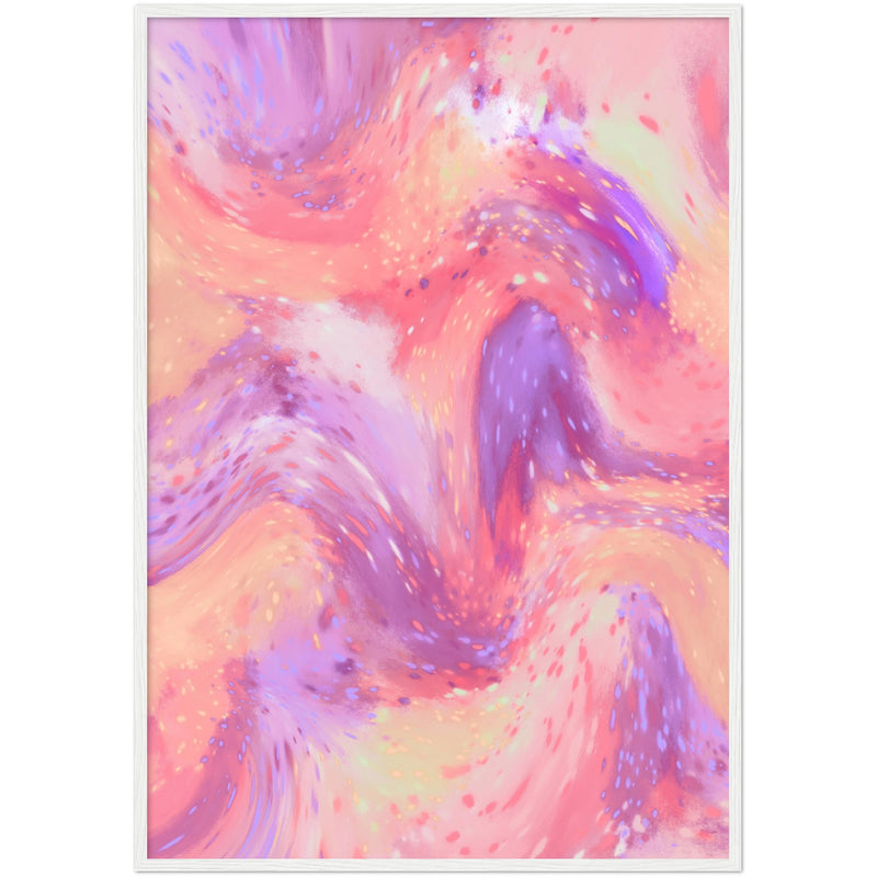 Poster: Pastel Space Pattern