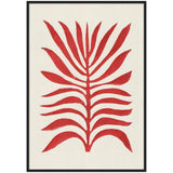 Poster: Red Branch / Lino Print