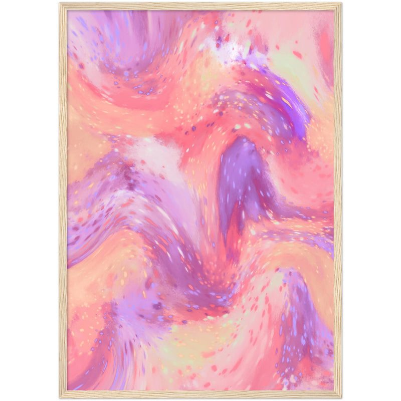 Poster: Pastel Space Pattern