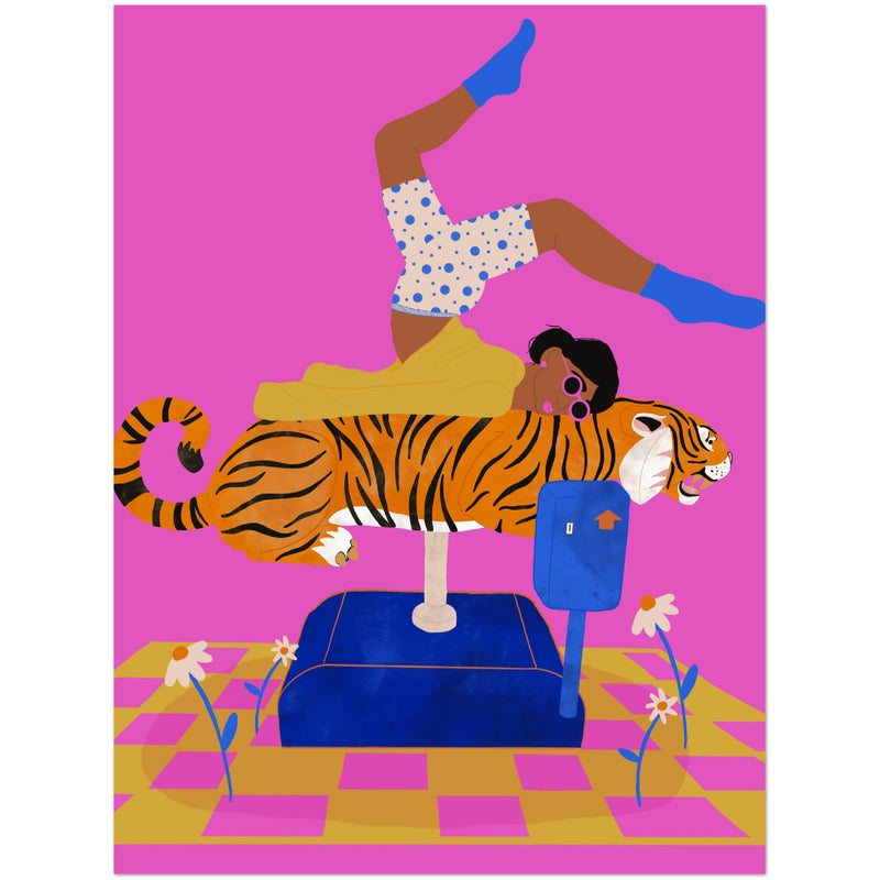 Poster: Put a tiger in your heart