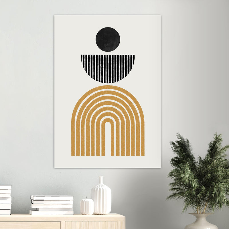 Poster: Midcentury Composition