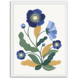 Poster: Blue Hellebore