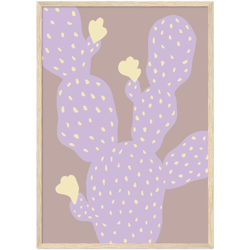 Poster: Lilac Cactus