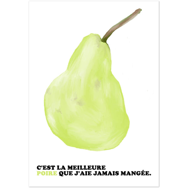 Poster: Poire