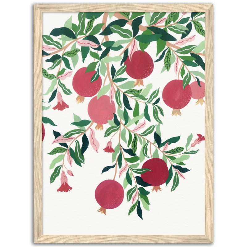 Poster: Pomegranate Tree