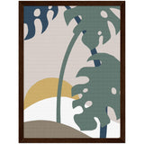 Poster: Monstera Cut Out 02