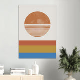 Poster: Retro Landscape