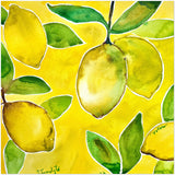 Poster: Yellow Lemons