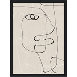 Poster: Abstract Face No1.