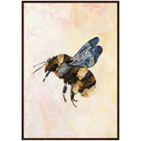 Poster: Grunge Watercolour Bee