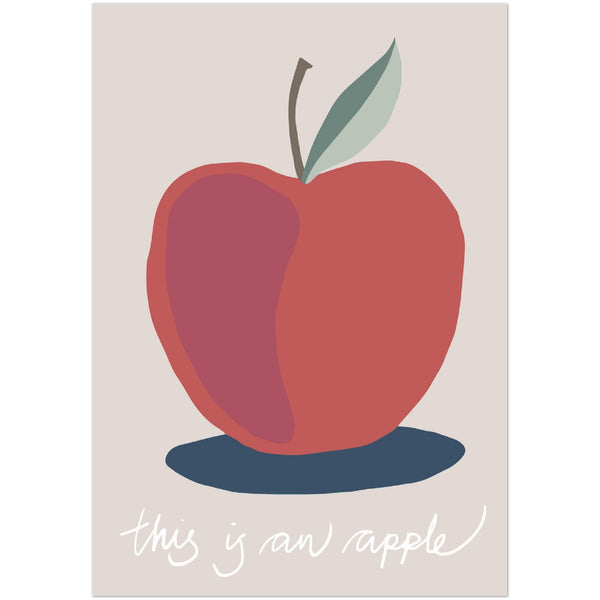 Poster: This is an Apple