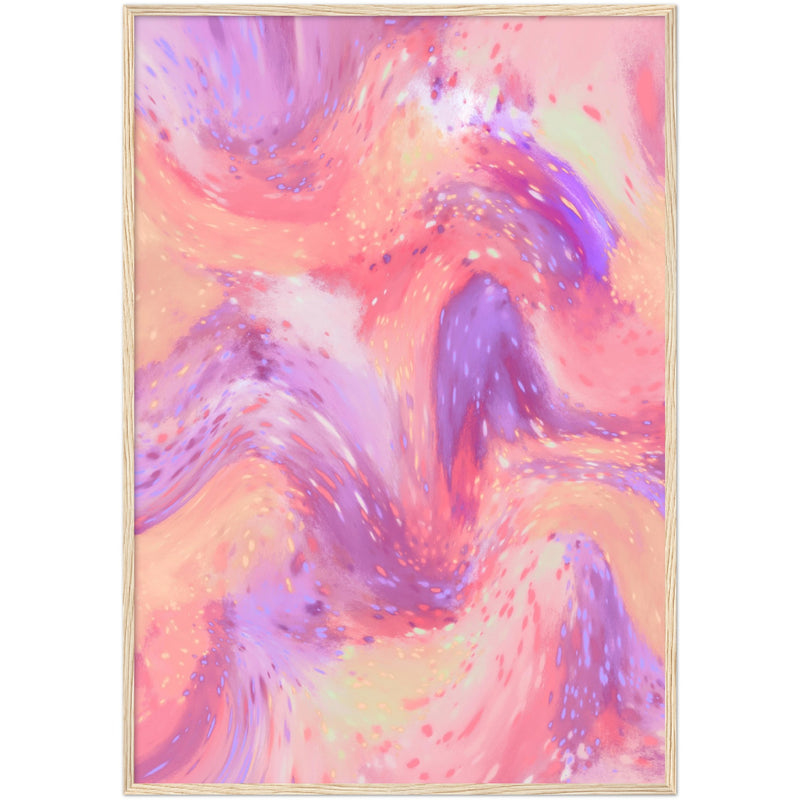 Poster: Pastel Space Pattern