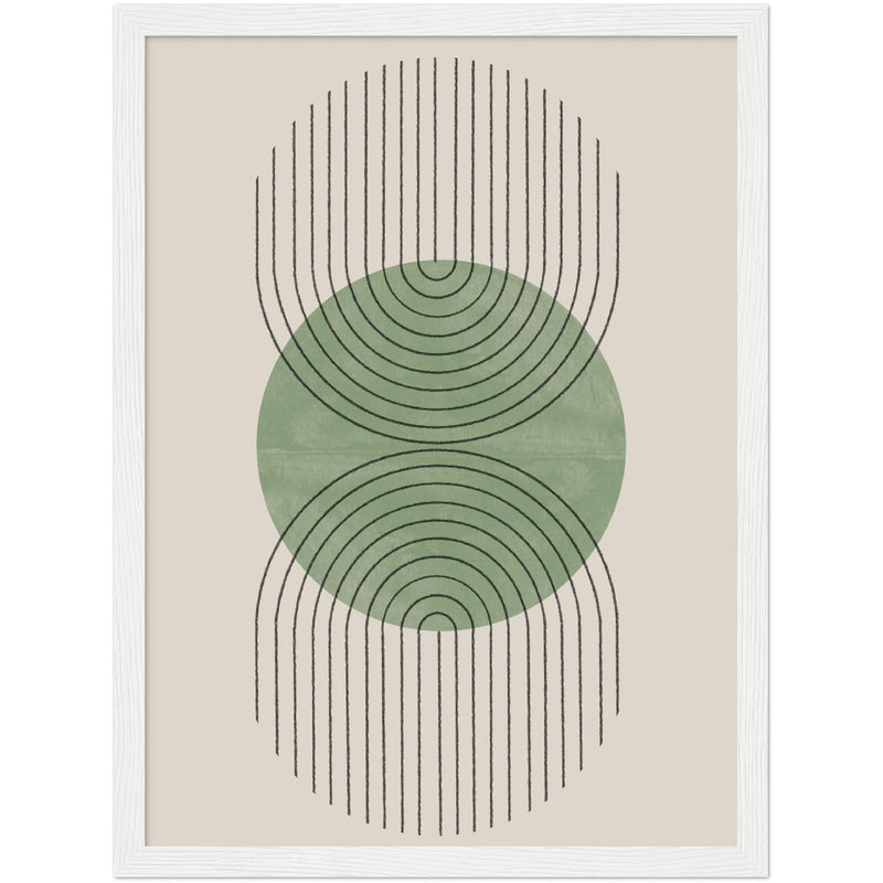 Poster: Perfect Point Green