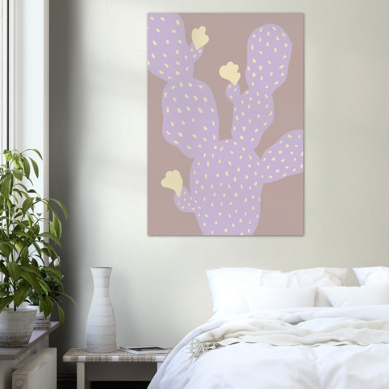 Poster: Lilac Cactus