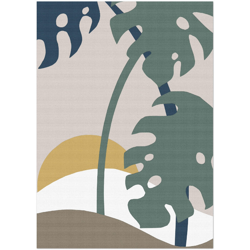 Poster: Monstera Cut Out 02