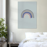 Poster: Rainbow Blue