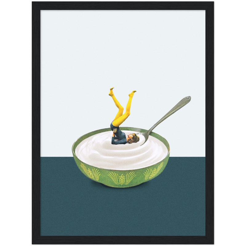 Poster: Yoga in my yogurt