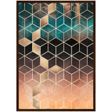 Poster: Ombre Dream Cubes