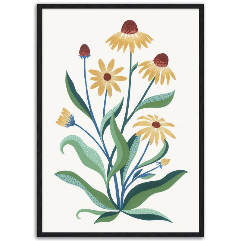 Poster: Yellow Coneflower