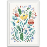 Poster: Fantasy Florals