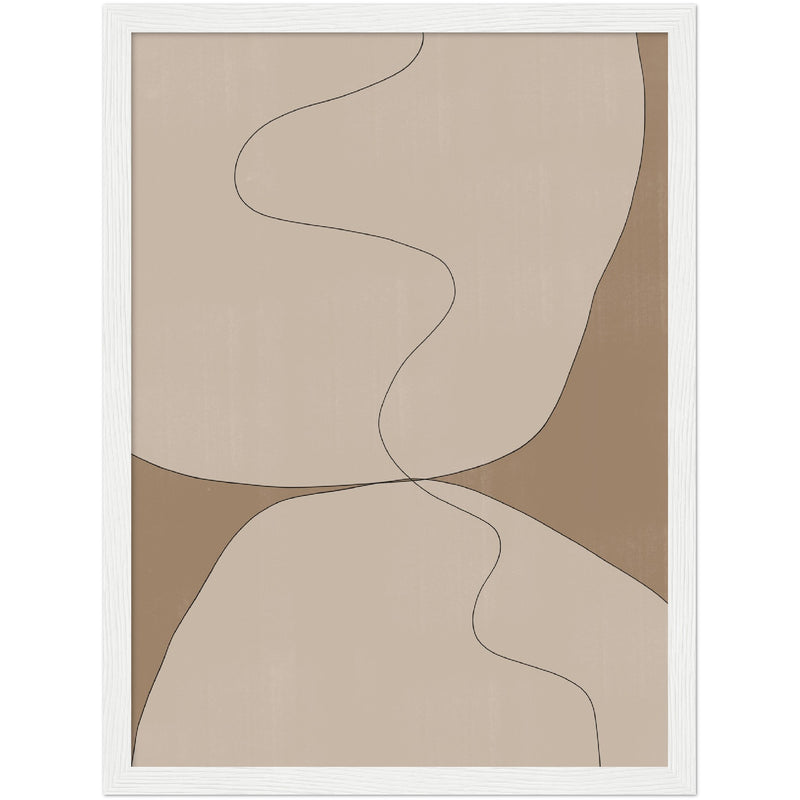 Poster: Beige Stones