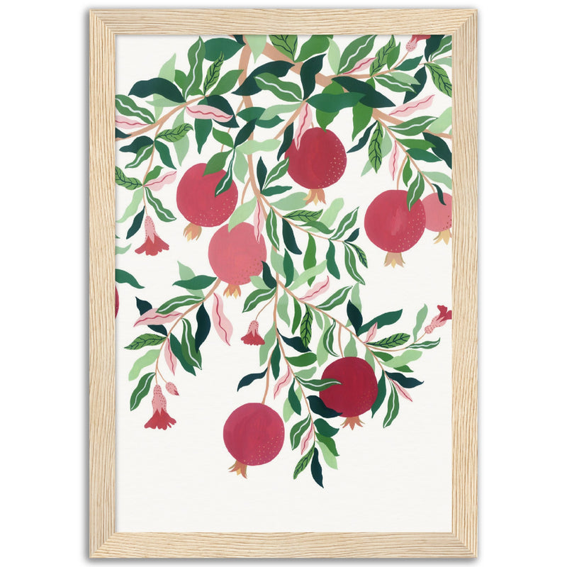 Poster: Pomegranate Tree