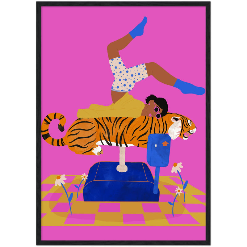 Poster: Put a tiger in your heart